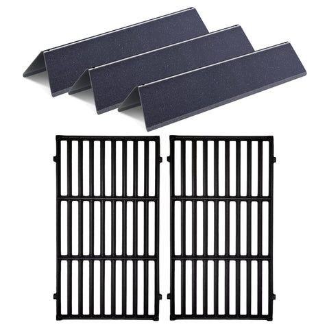 Cozilar porcelain steel flavorizer bars for even heat and flavor.