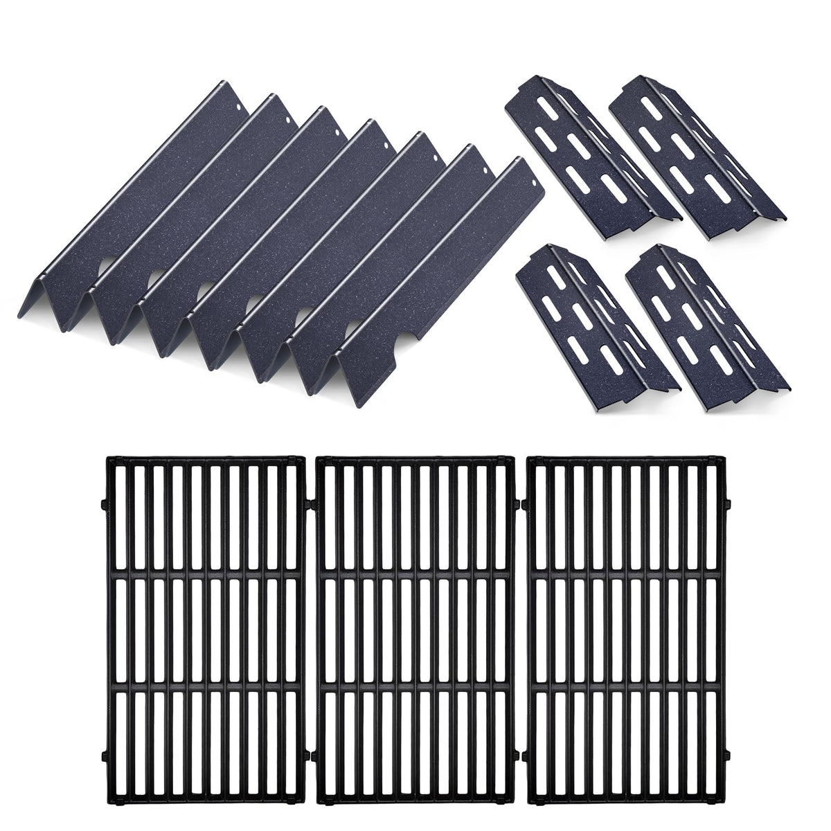 Cozilar Weber cast iron grill grates 66089 provide durable cooking surface for even heat