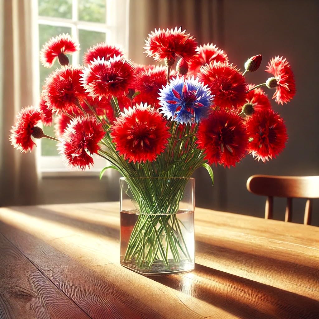 Cozy Crib direct-sow cornflower seeds into fertile soil for easy outdoor planting