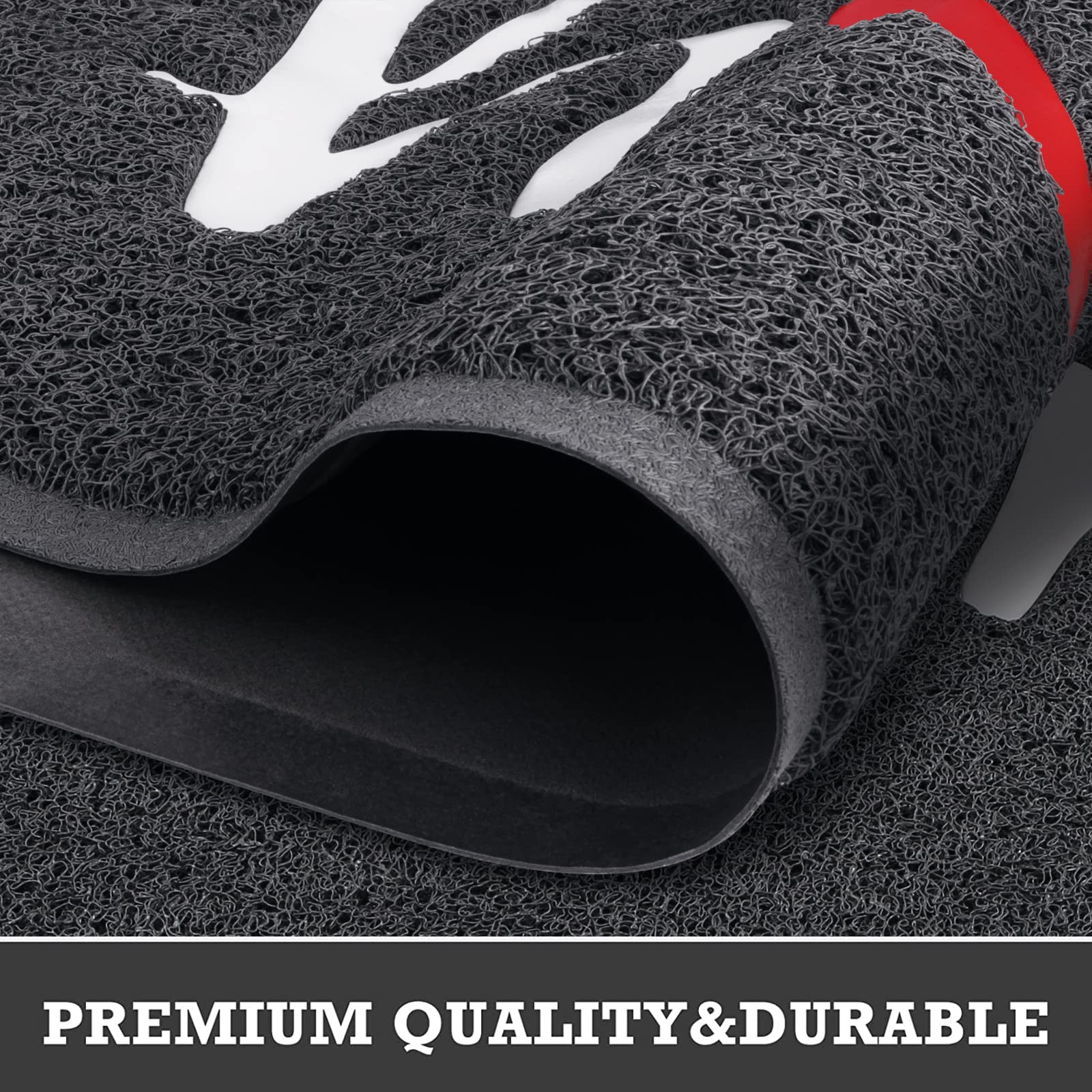 CozyBounty low-profile design fits under doors smoothly for indoor or outdoor use.