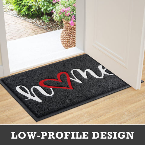 CozyBounty outdoor entry mat endures high-traffic areas while welcoming guests.