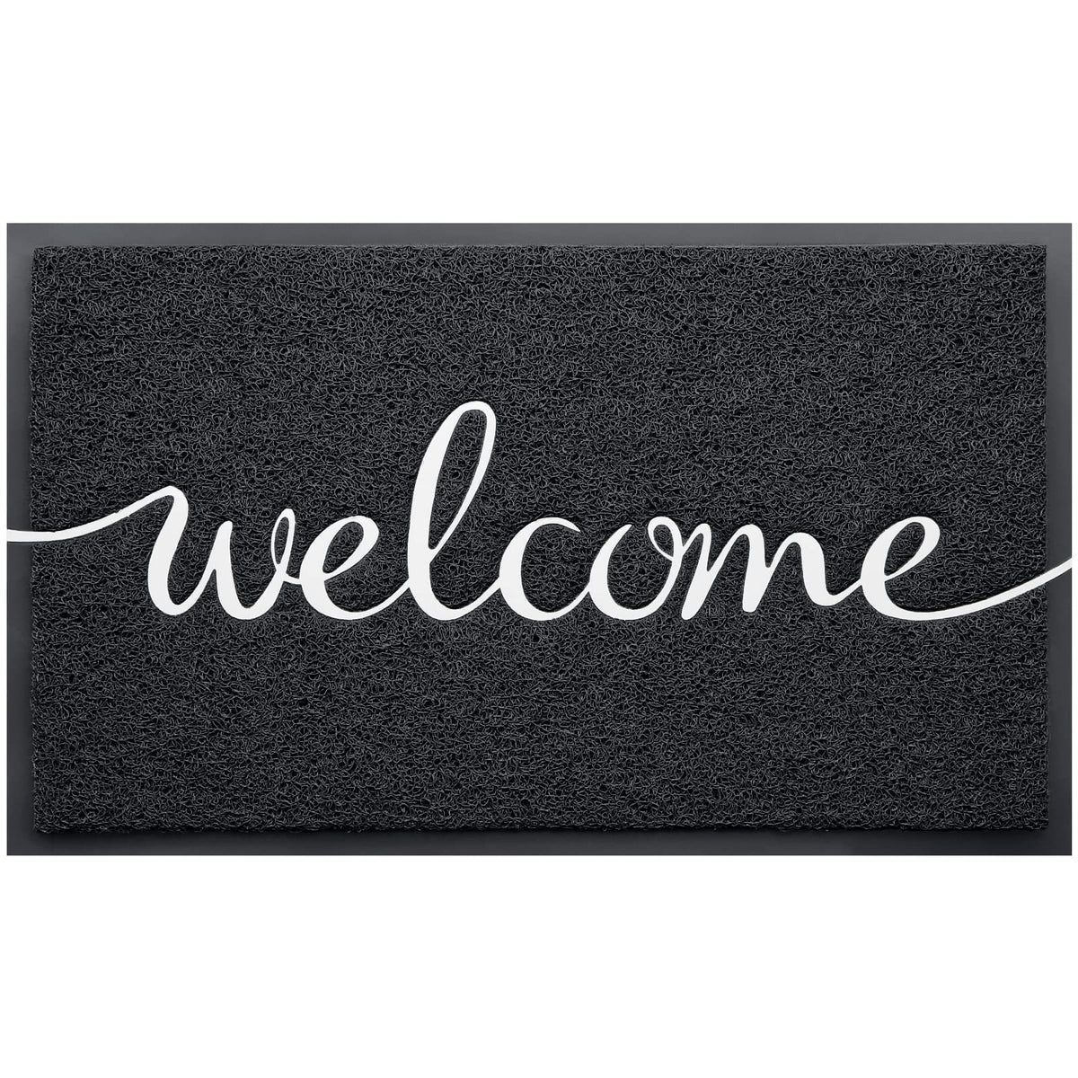 CozyBounty front-door mat showing the welcome design for busy entryways