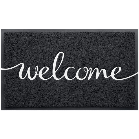 CozyBounty front-door mat showing the welcome design for busy entryways