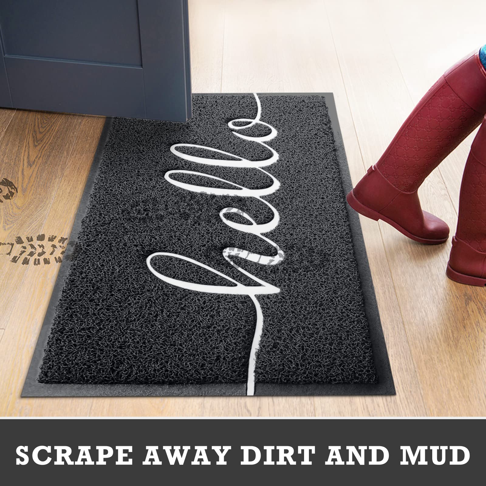 CozyBounty mat suitable for entryways, garages, halls in high-traffic areas.