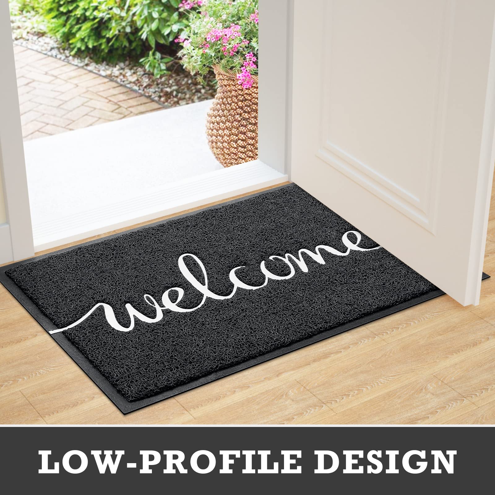 CozyBounty non-slip entrance mat provides traction at doors