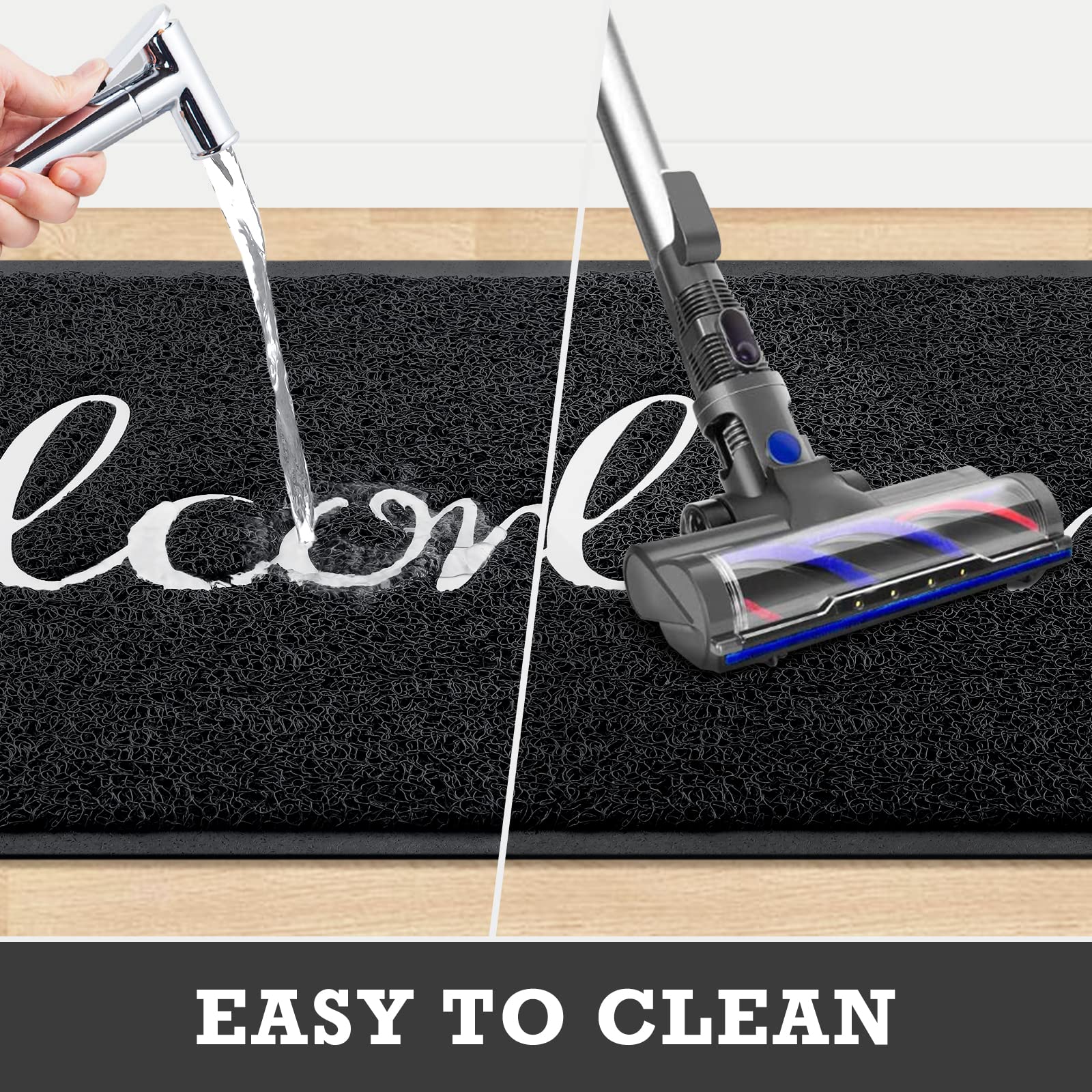 CozyBounty outdoor-indoor use door mat suitable for patios and garages