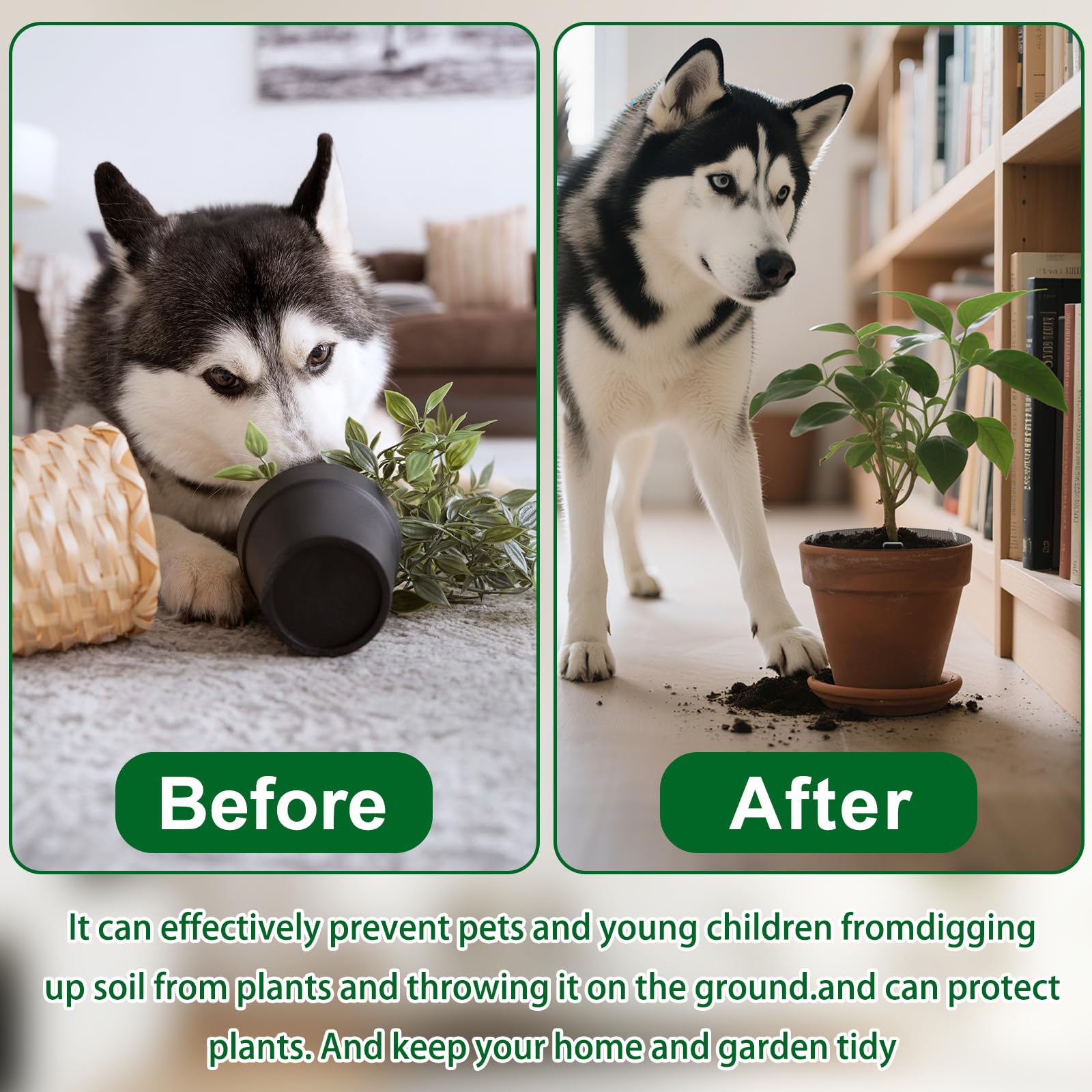 COZYDIG durable PE material provides lightweight, strong plant protection