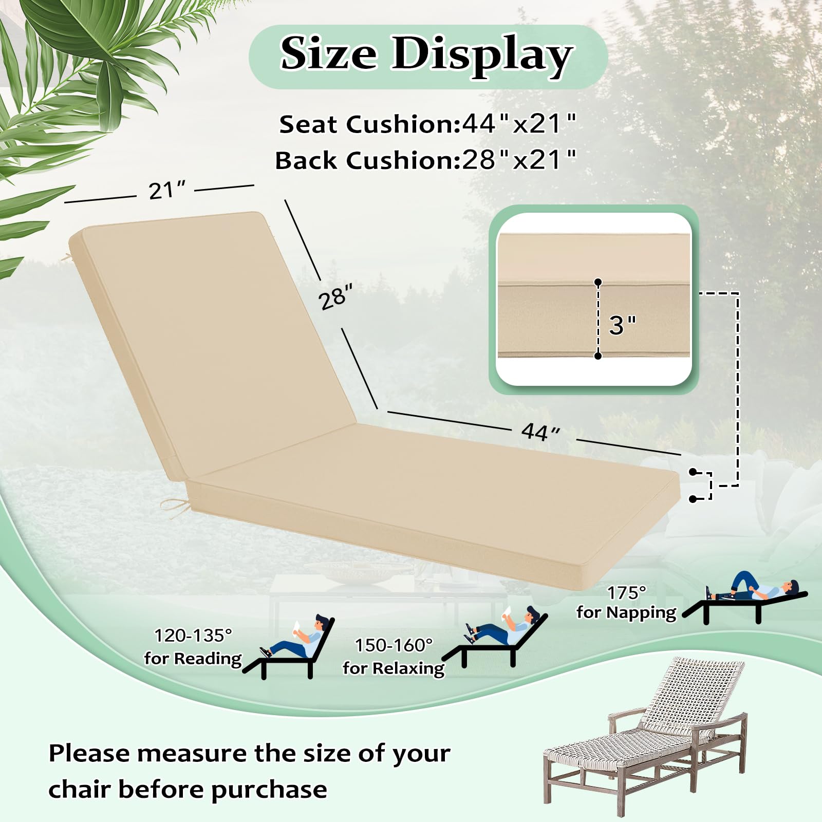 Cozyide removable, machine-washable cover with hidden zipper.