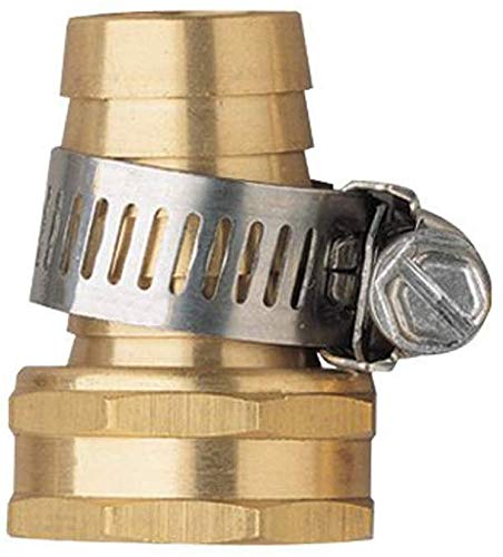 cozyou 58inch brass female-thread hose repair connector for leak-free garden hose repairs