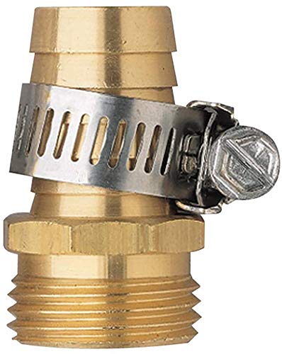 Cozyou brass hose repair connector 2-pack for leak-free seals and quick repairs.