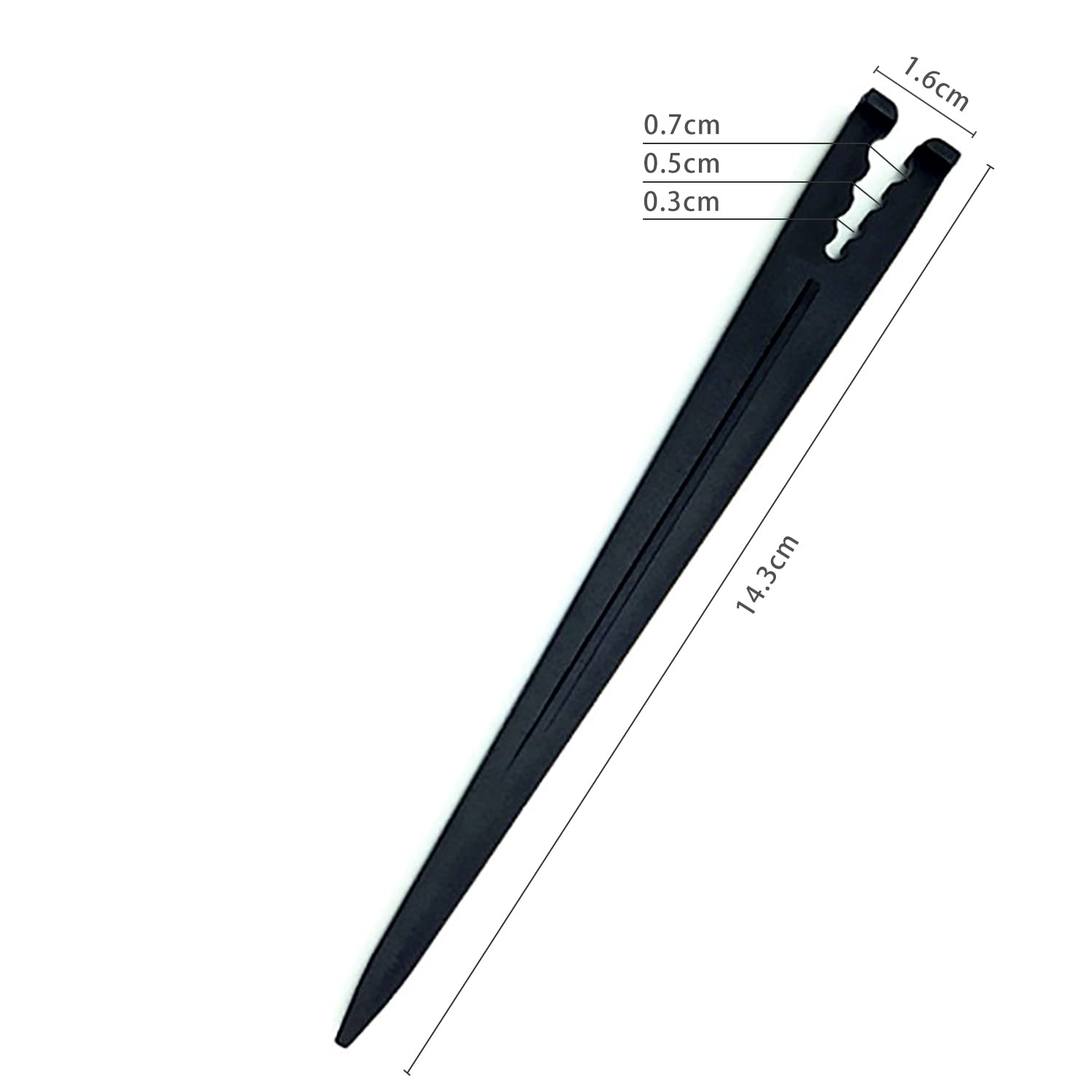 cozyou uv-resistant plastic stakes prevent movement in windy garden settings