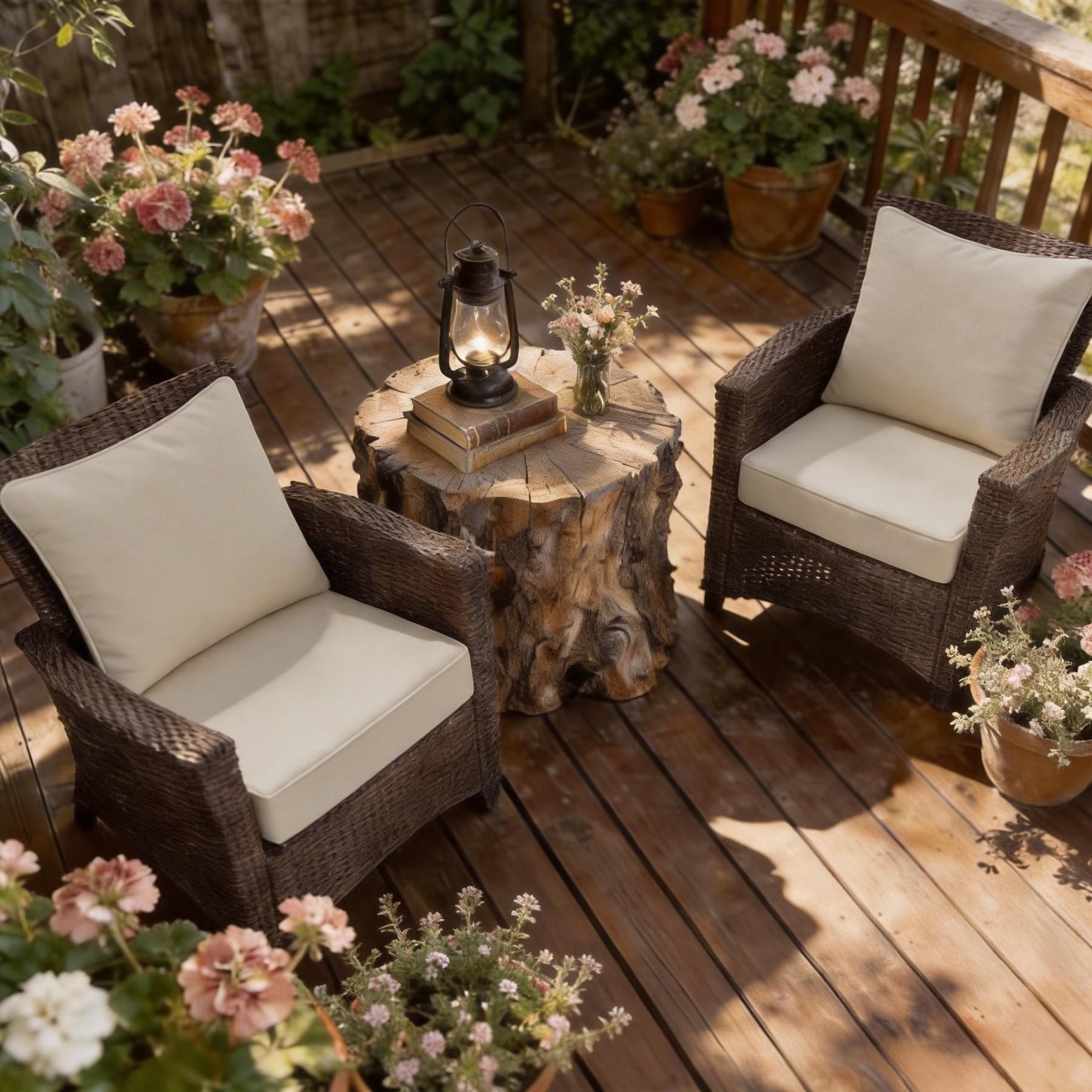 COZYVIDA C0 water-resistant fabric protects against light rain.