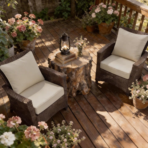 COZYVIDA C0 water-resistant fabric protects against light rain.