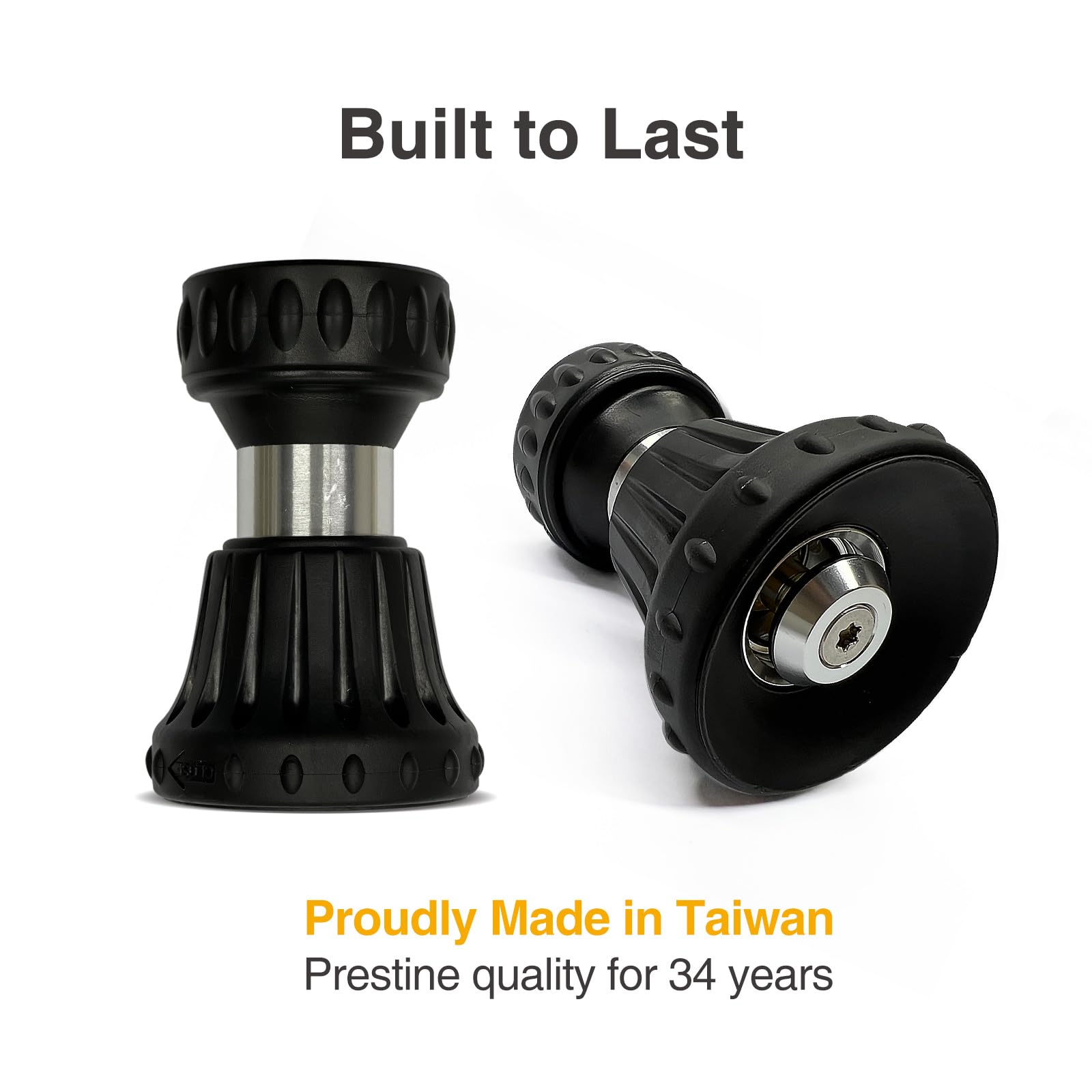 Cyprium versatile garden nozzle ideal for cars, patios, and driveways.
