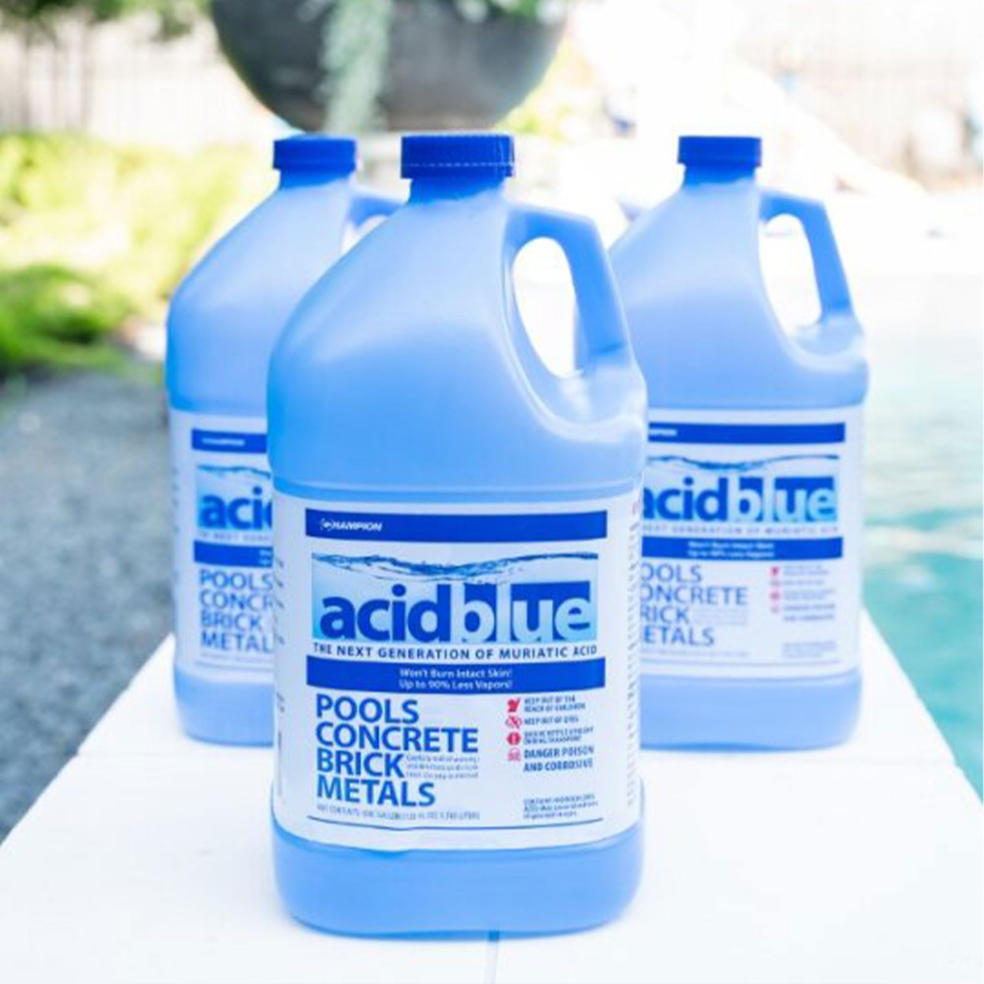 CPDI Champion Acid Blue easy-to-use application for quick surface revitalization