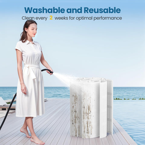 CPLIKE easy-clean removable grid simplifies maintenance after use