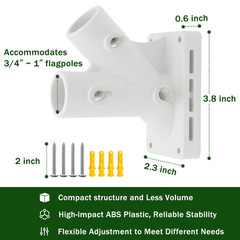 CQ Garden column straps offer flexible post mounting options