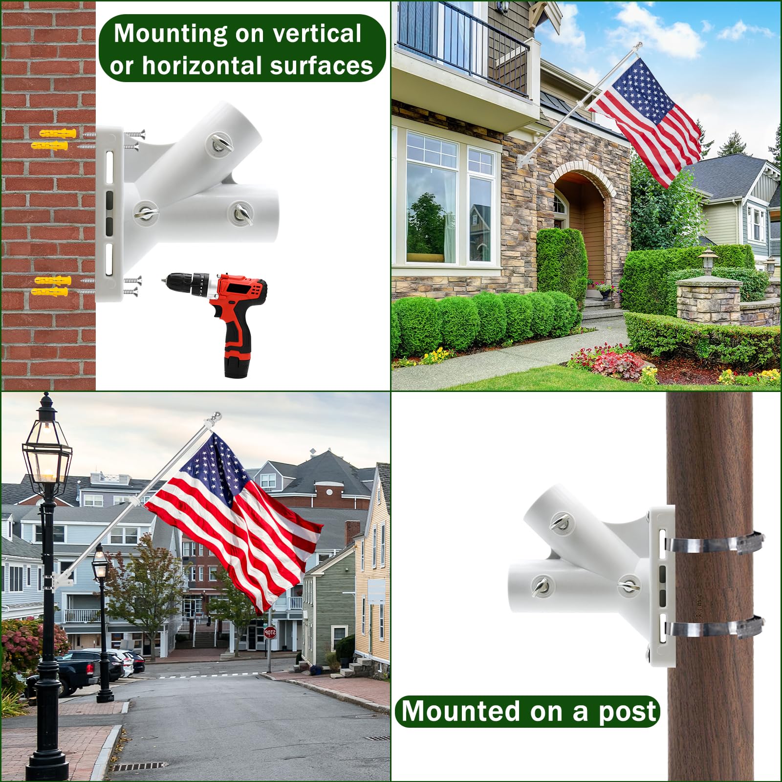 CQ Garden wall-mount screws included for quick installation