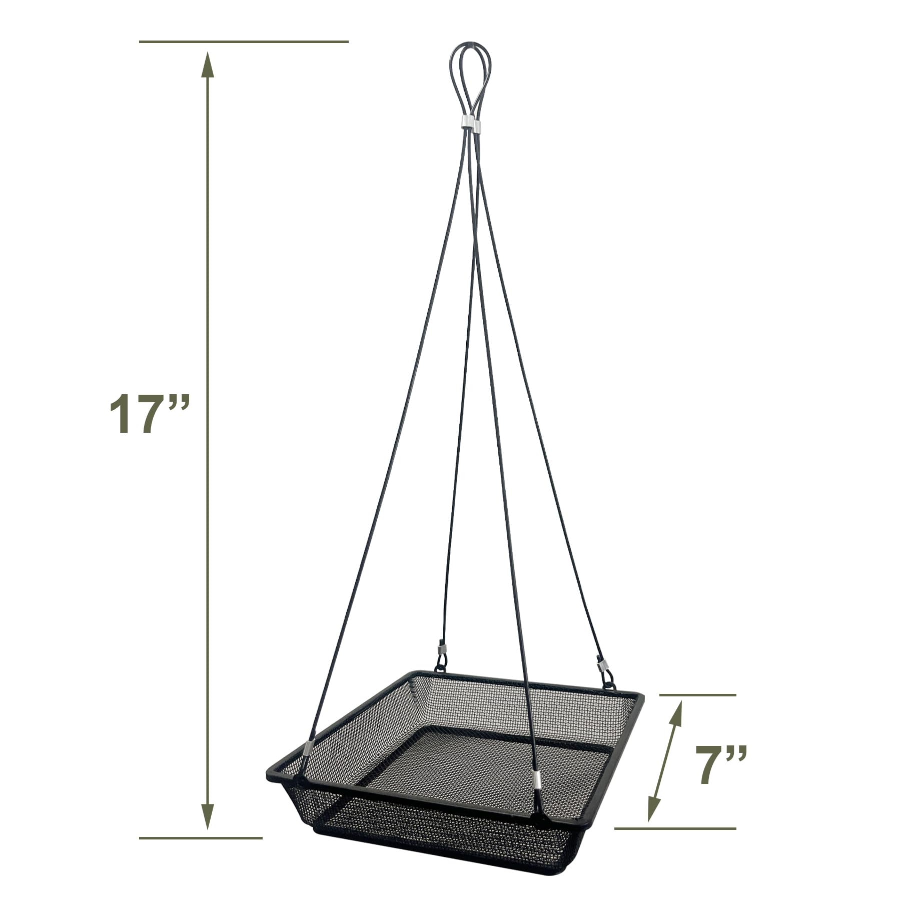 CQAIRIOU S-shaped hook included for versatile hanging in different spots