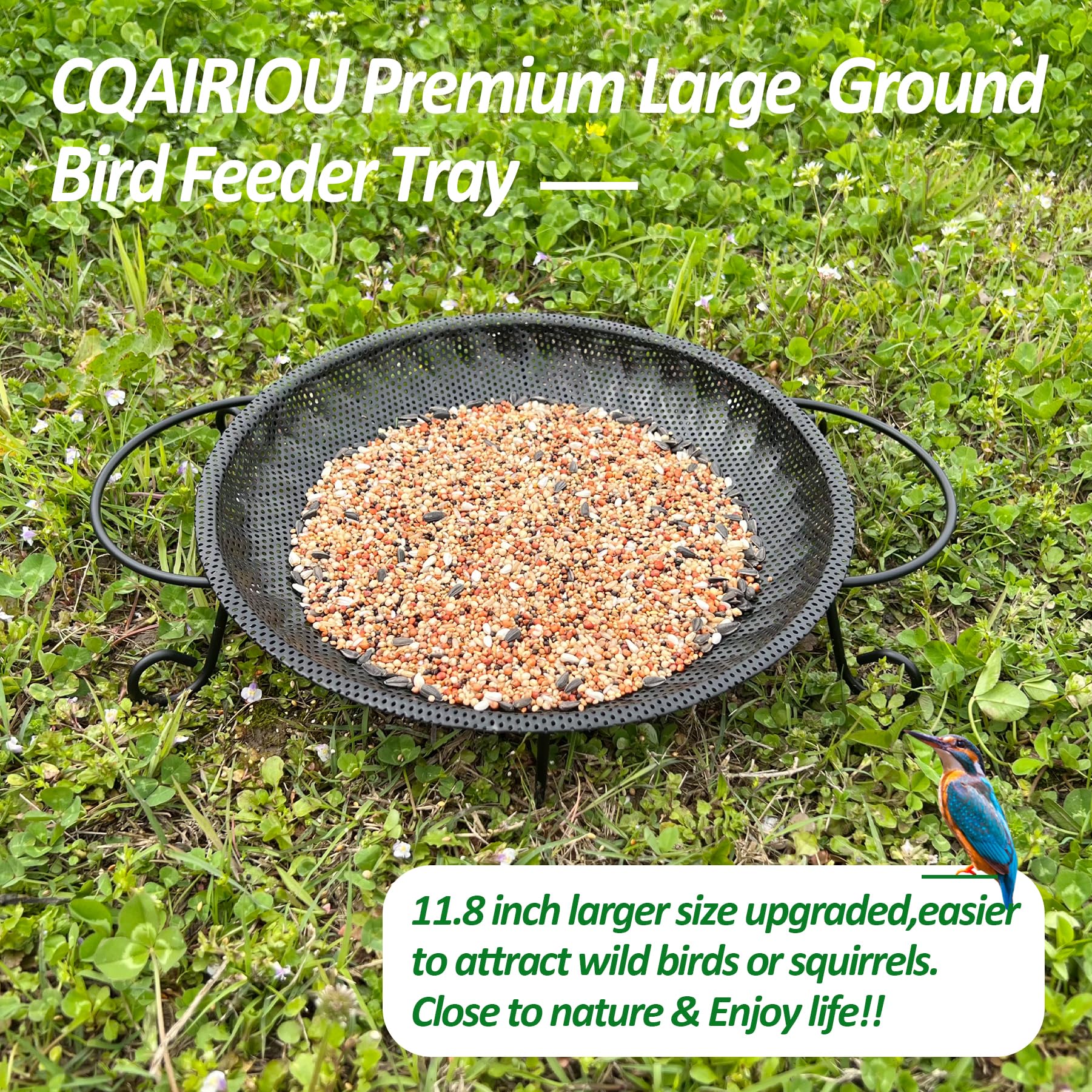 CQAIRIOU separate tray station design simplifies setup and cleaning.