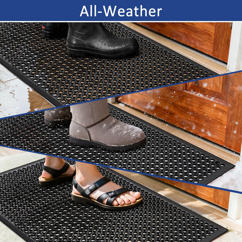 Crablux 36x60 outdoor mat protects floors in high-traffic areas