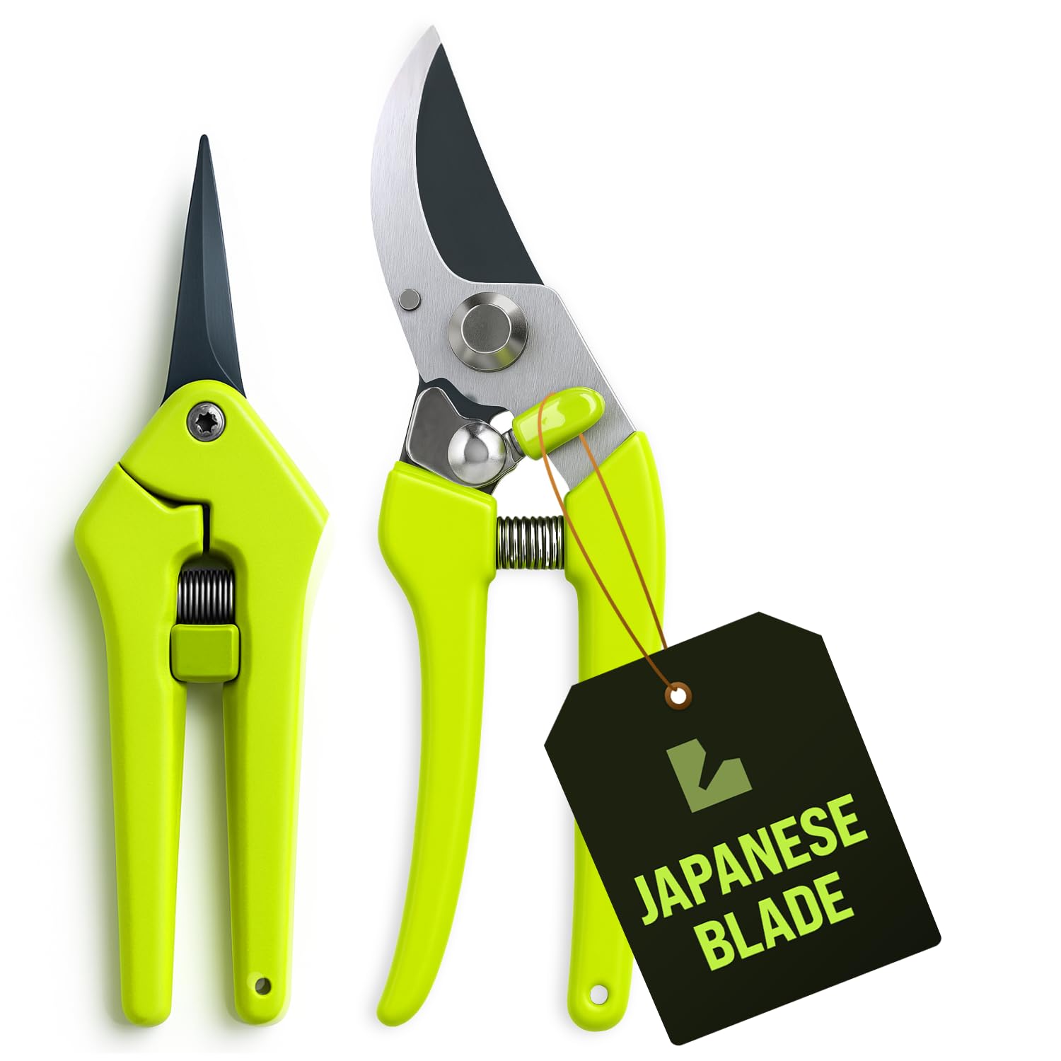 Craft911 2-pack stainless steel gardening scissors bundle for versatile pruning tasks.