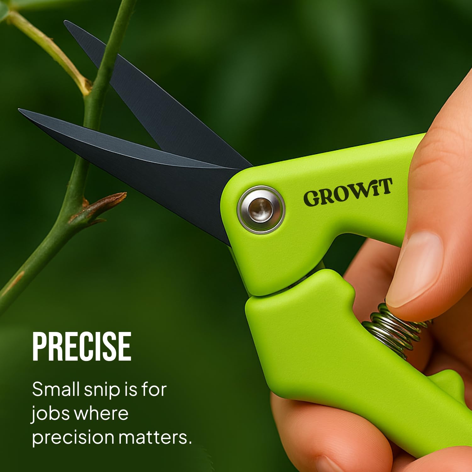 Craft911 branch-cutting shears enable clean cuts on thicker stems and branches.