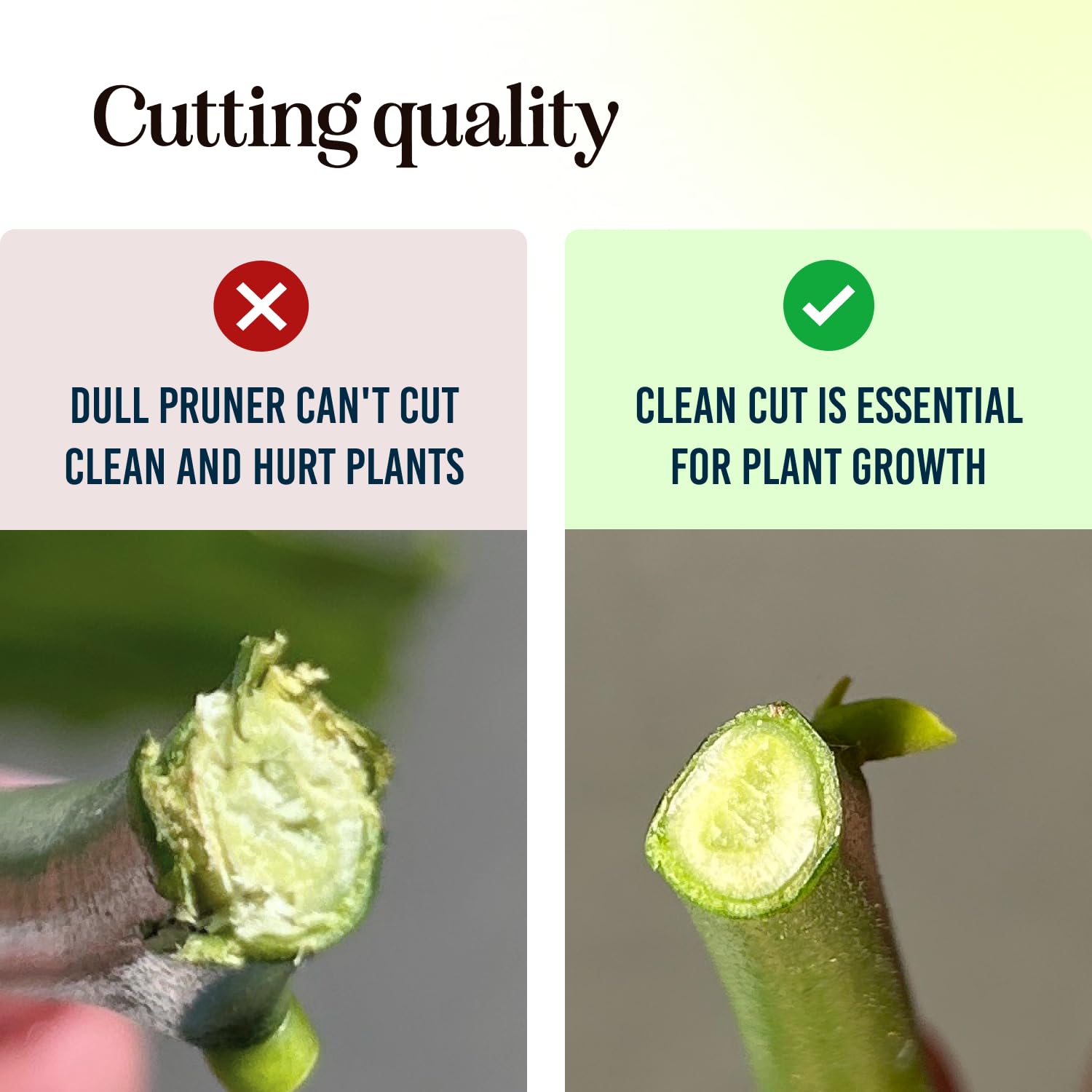 Craft911 dual-size opening hedge clipper ideal for small to thick branches