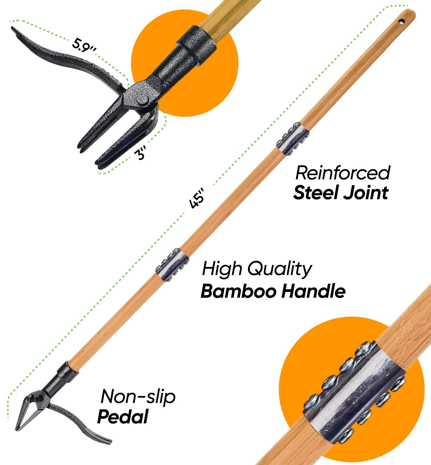 Craft911 ergonomic tool suited for hobbyists and professional landscapers.