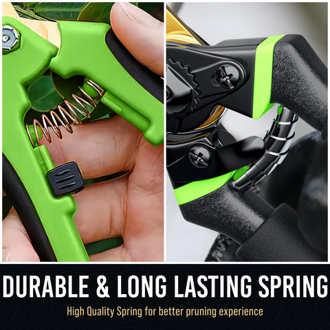 Craft911 ergonomic handle pruning shears reduce hand fatigue during extended pruning.