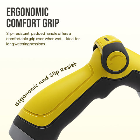 Craft911 garden hose nozzle featuring weather-resistant construction