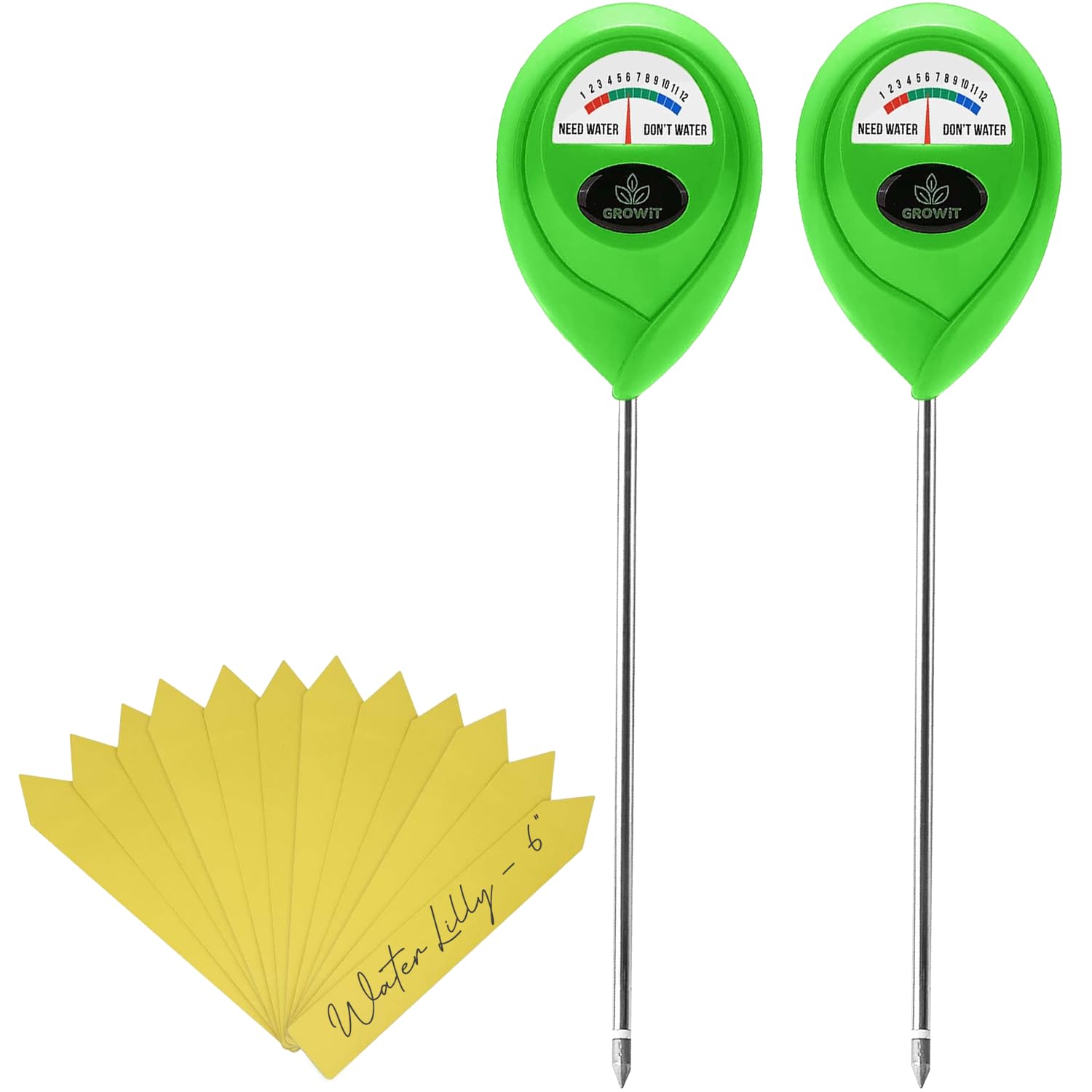 Craft911 GROWIT soil moisture meter probe delivers quick, accurate soil readings.