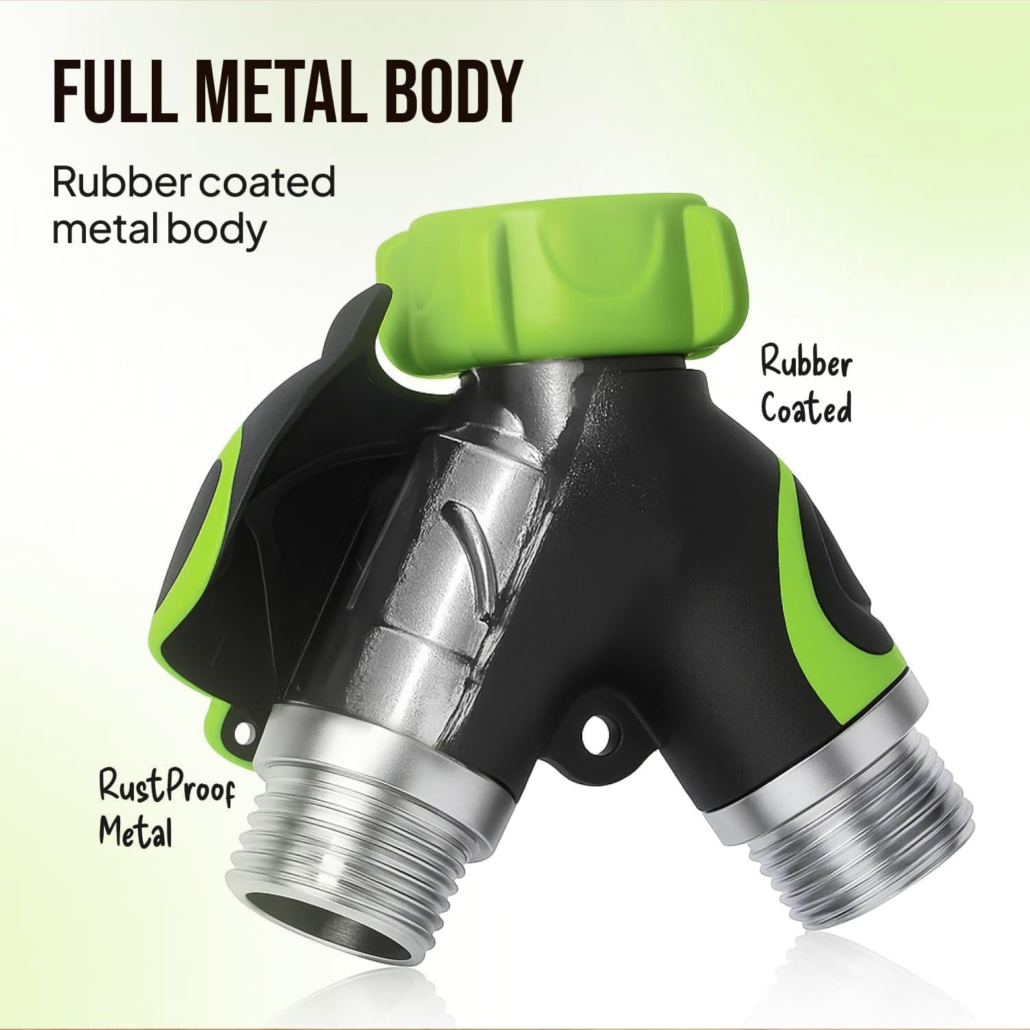 Craft911 spigot connection with leakproof design prevents drips at the faucet.