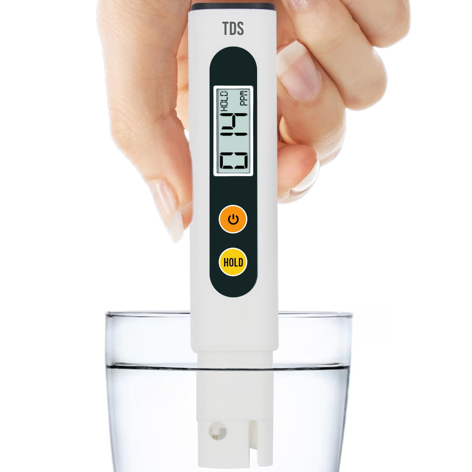 Craft911 TDS Meter with titanium probe for precise drinking water testing.