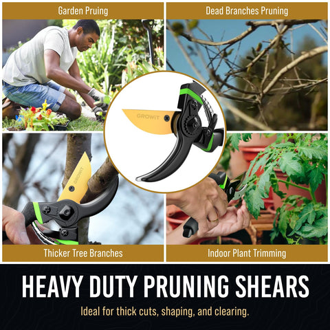 Craft911 versatile garden shears ideal for flowers, shrubs, and light vegetables.