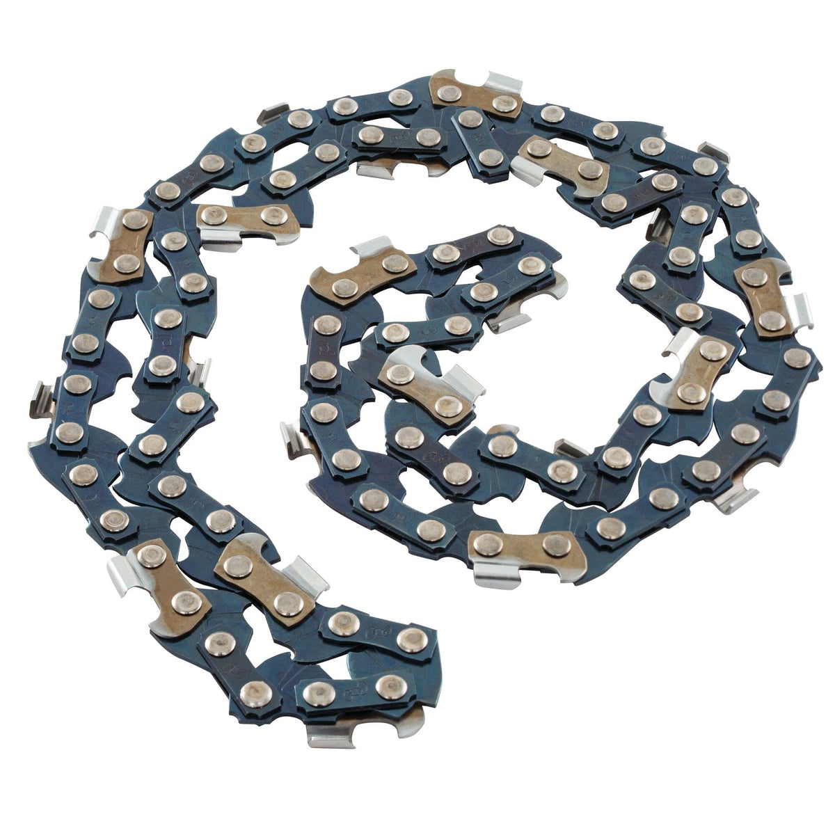 CRAFTSMAN CMZCSC12 12-inch chain close-up with sturdy cutter teeth for smooth cuts.