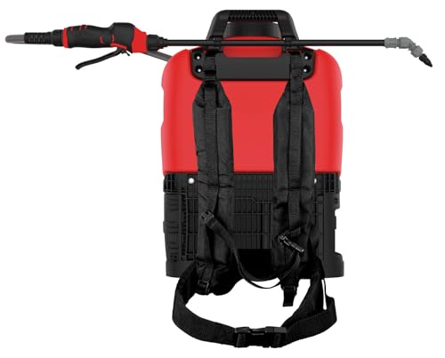 CRAFTSMAN 20V backpack sprayer with sealed battery compartment protects electronics.