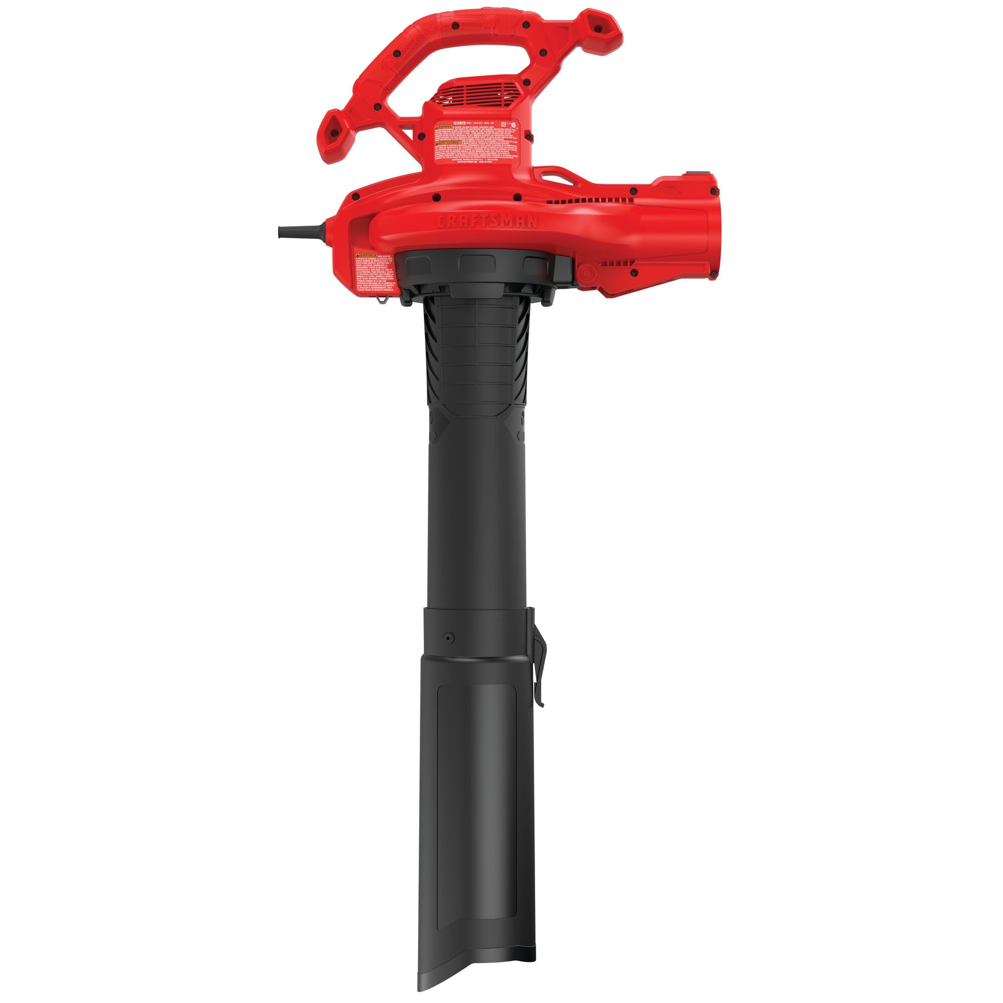 CRAFTSMAN 3-in-1 user wearing backpack harness during yard work.
