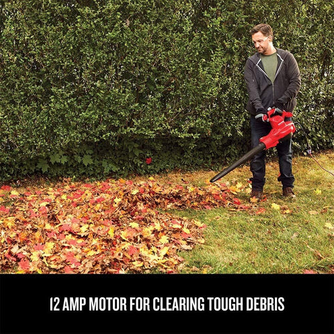 CRAFTSMAN 3-in-1 air nozzle with clear reach for 260 MPH blower performance.