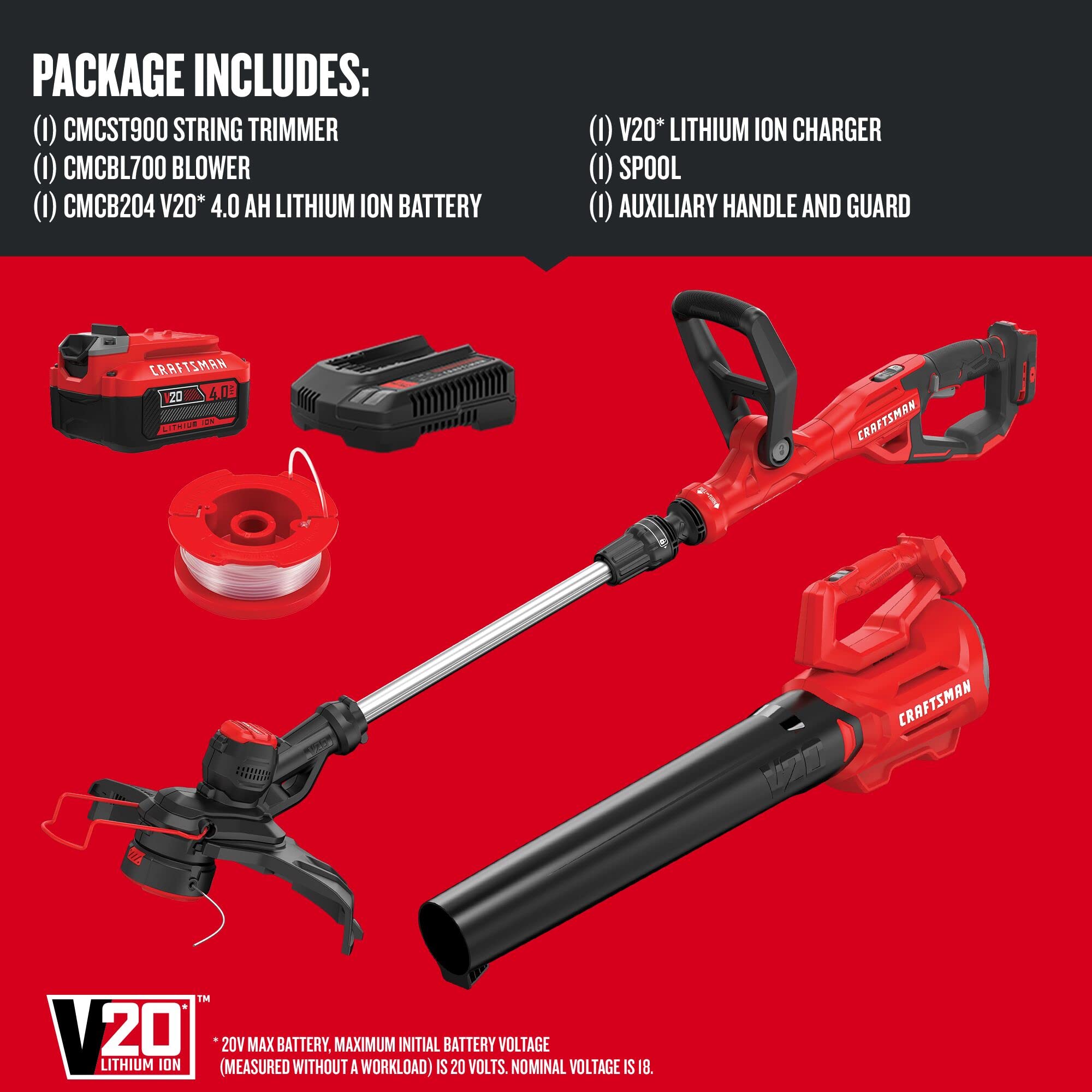 CRAFTSMAN Axial Blower delivers 340 CFM and 90 MPH for fast cleanup