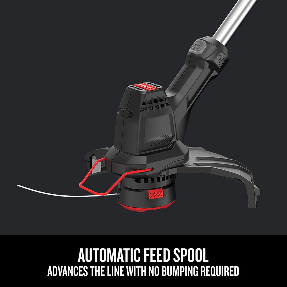 Craftsman CMEST900 12-inch cutting swath covers more ground quickly