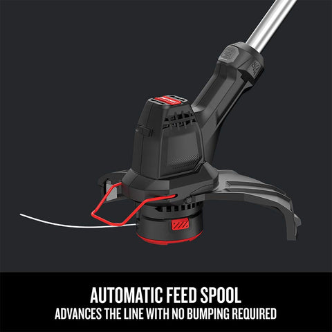 Craftsman CMEST900 12-inch cutting swath covers more ground quickly