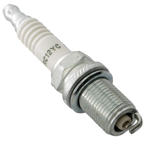 Craftsman CMXGZAM250017 black spark plug tip ready for seasonal replacement.