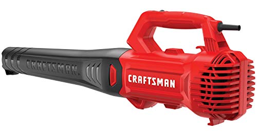 CRAFTSMAN corded-leaf-blower provides reliable steady power.