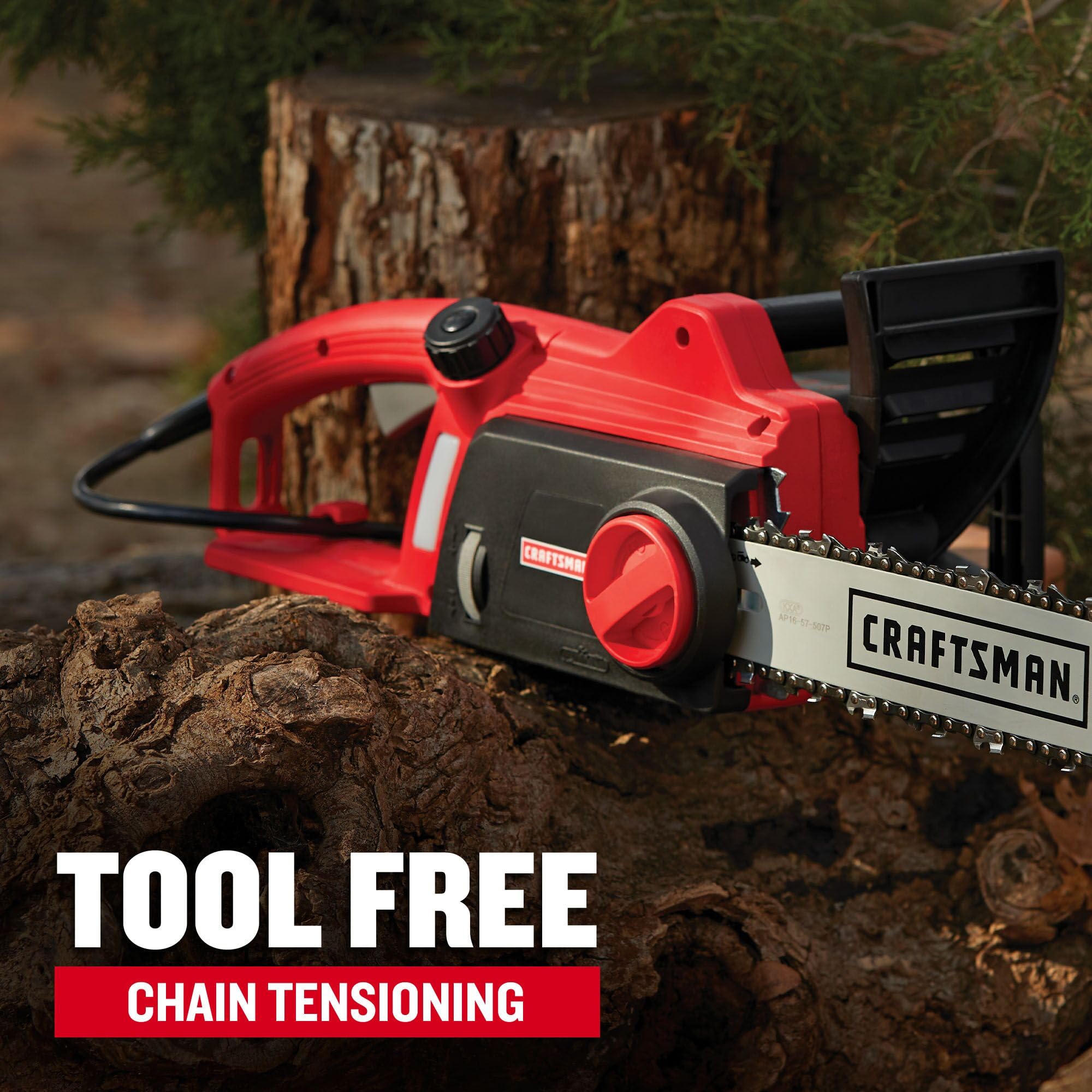 Craftsman ergonomic handle shot illustrates comfortable grip during longer tasks.
