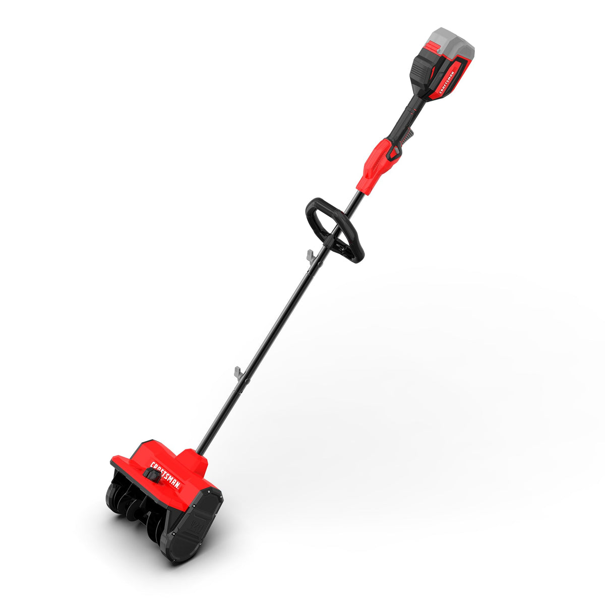 Craftsman electric snow shovel with a 10-inch blade ready for quick clearing.