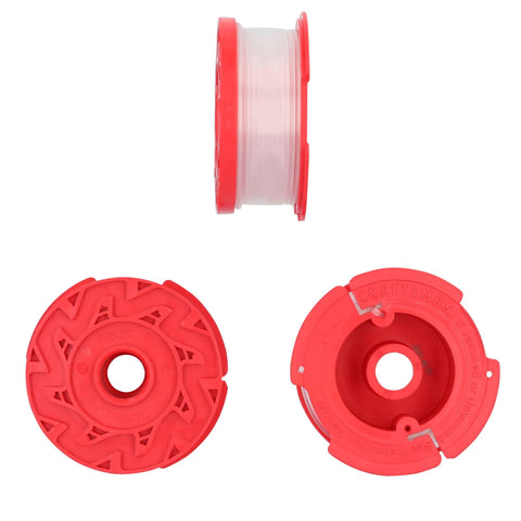 CRAFTSMAN factory-wound spool closeup for smooth feeding