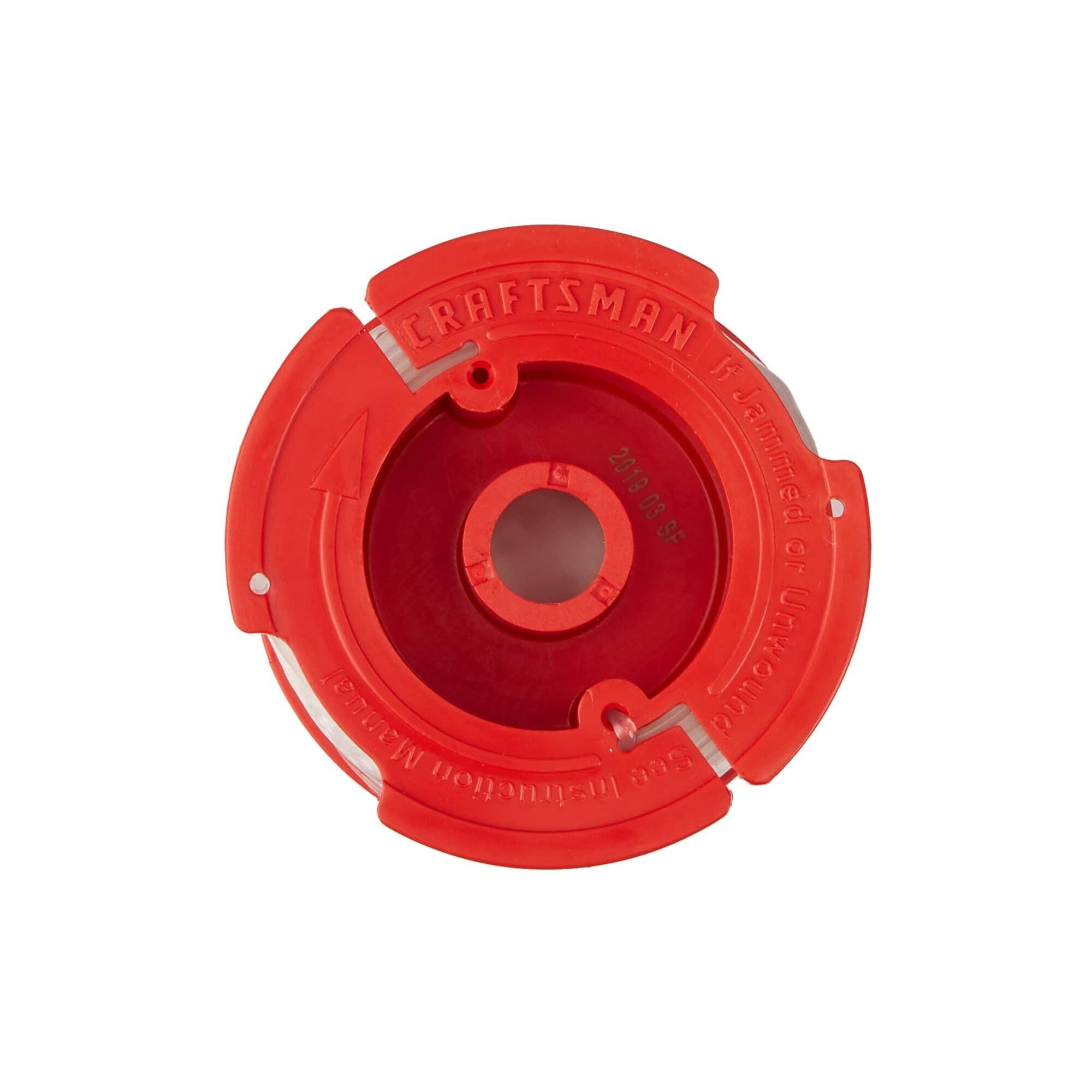 CRAFTSMAN packaging closeup showing easy-to-store spools