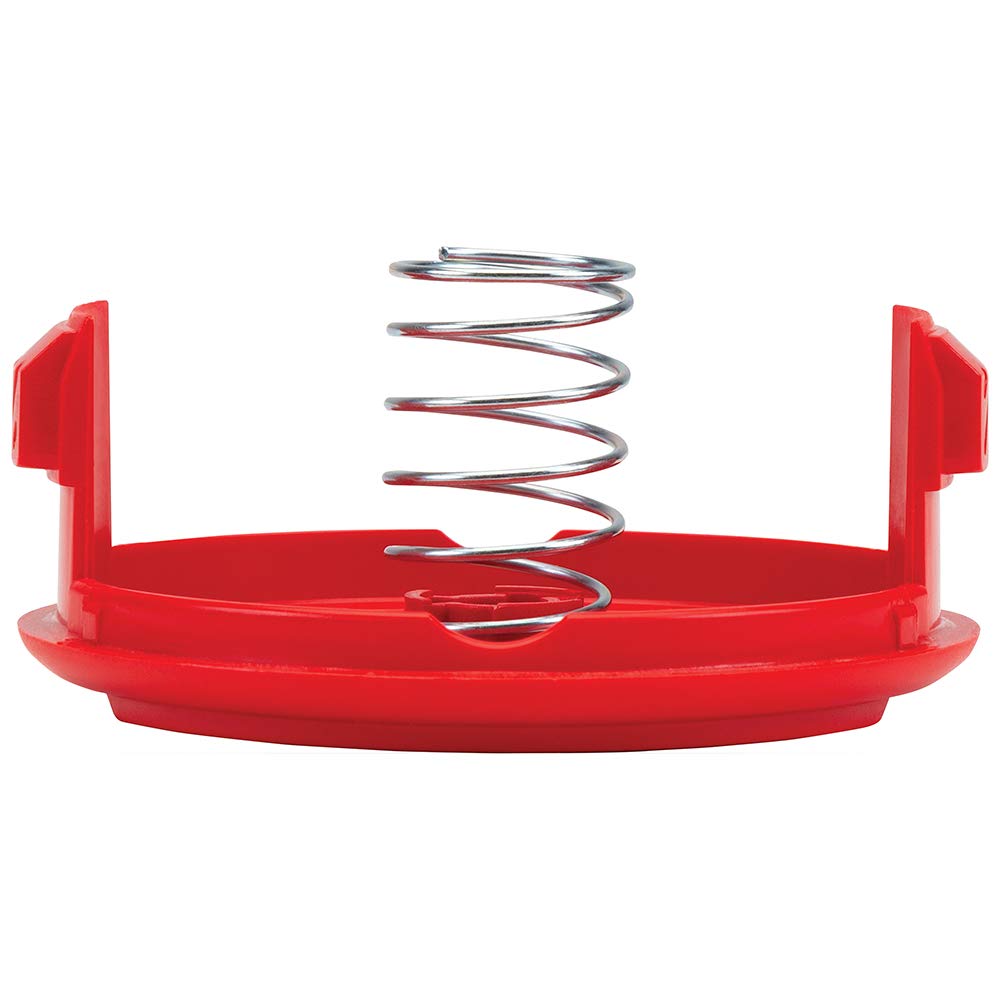Craftsman CMZST120SC cap secures line feed for faster maintenance sessions.