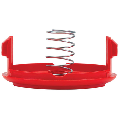 Craftsman CMZST120SC cap secures line feed for faster maintenance sessions.